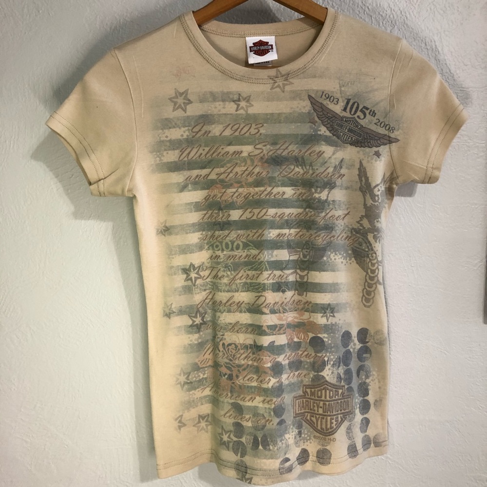 2008 Harley Davidson tee